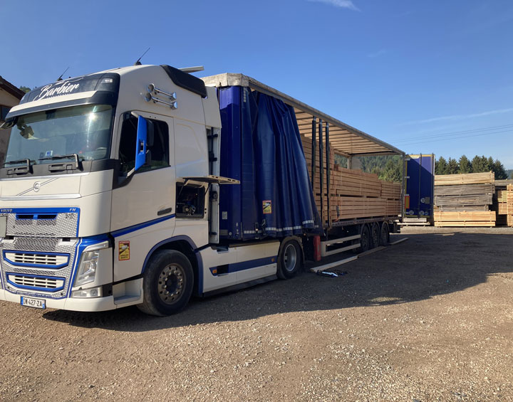 Camions pour les 60 ans de l'entreprise